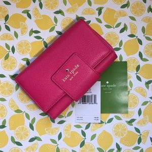 Kate Spade TRIFOLD Cobble Hill Leather Wallet